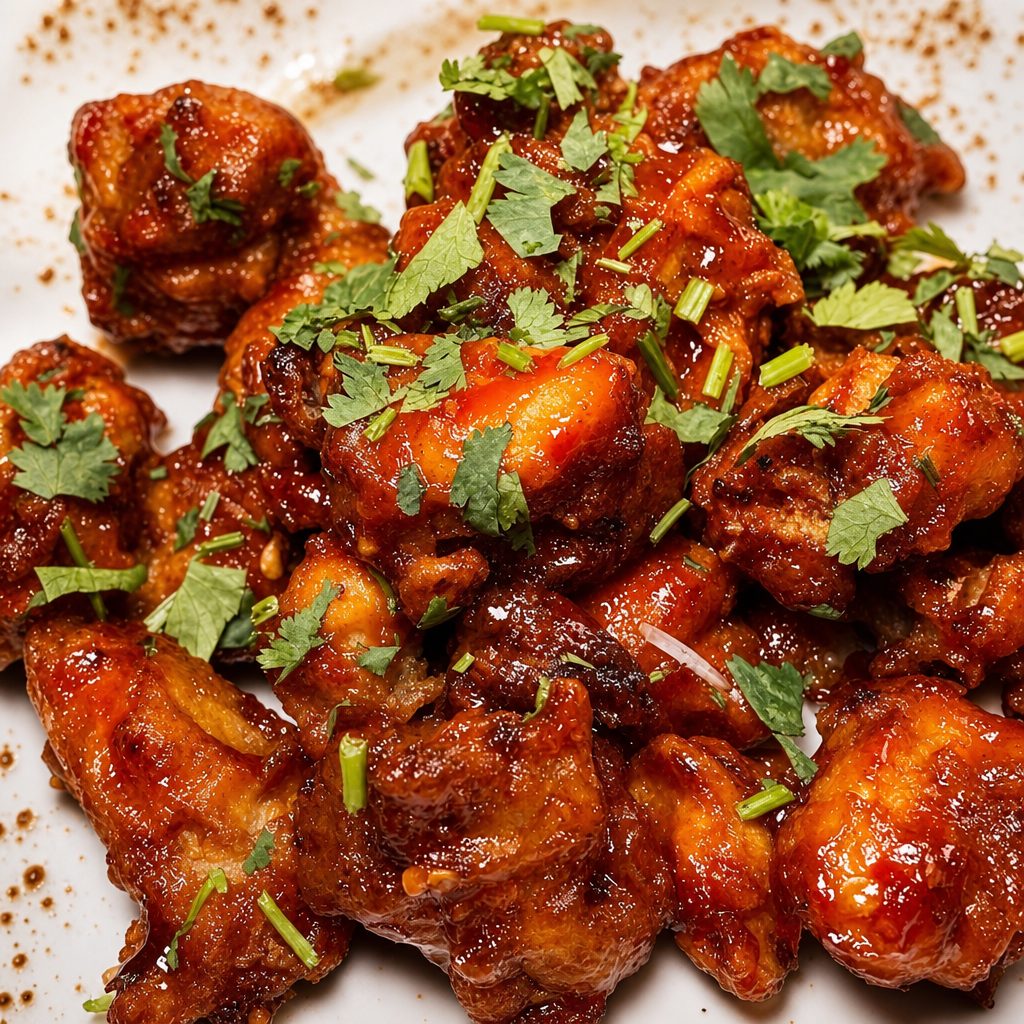 Chicken Manchurian.