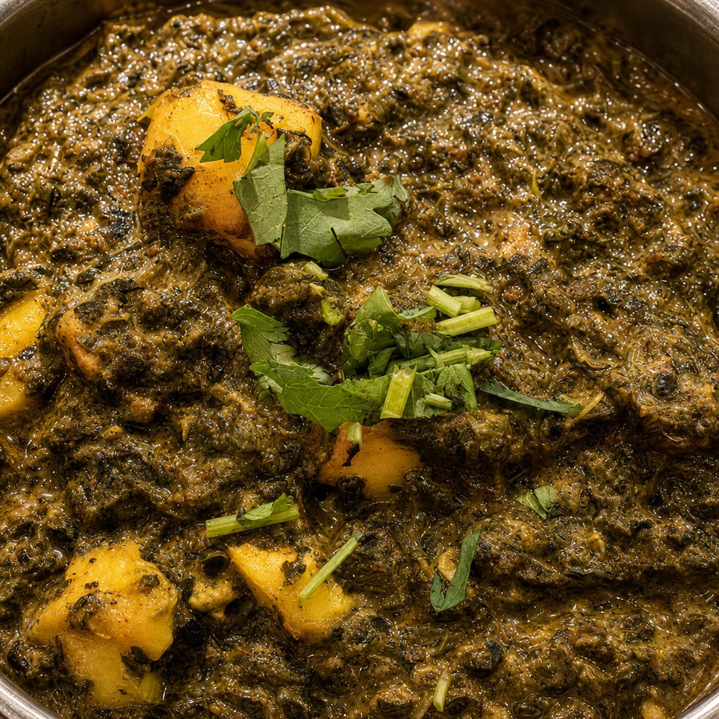 Saag Paneer.