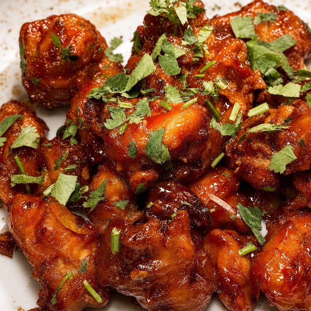 Chicken Manchurian.
