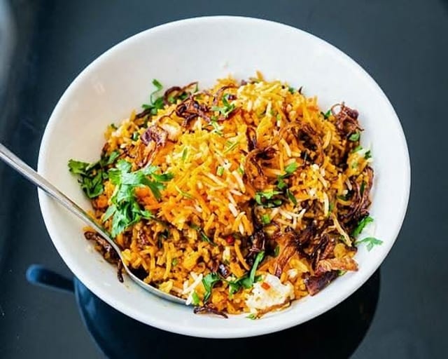Lamb Biryani.