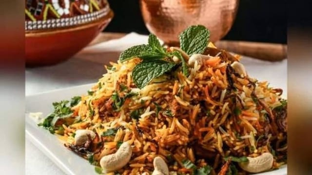 Vegetable Biryani.